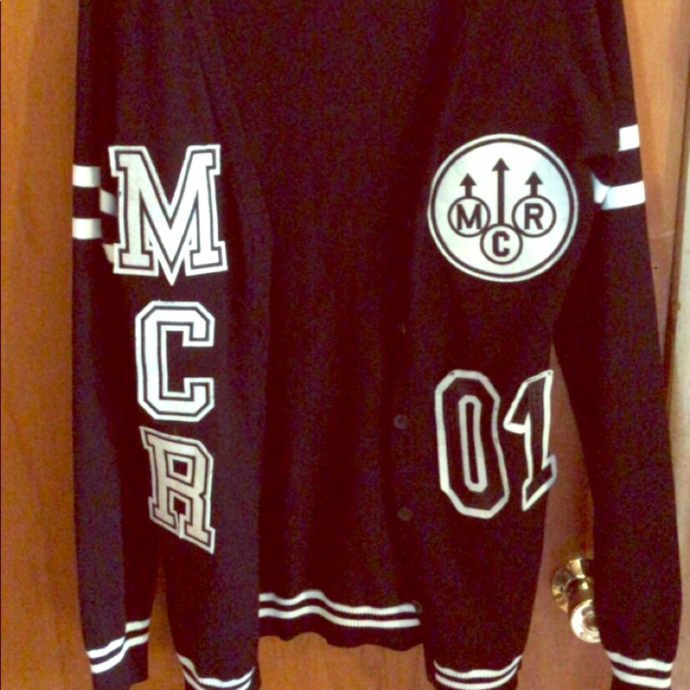 NWOT my chemical romance hot topic cardigan